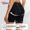 Flarixa 1/2/3PCS Ice Silk Safety Shorts Women High Waist Anti Chafing Thigh Panties Invisible Pants Under Dress Yoga Boxer Black. 