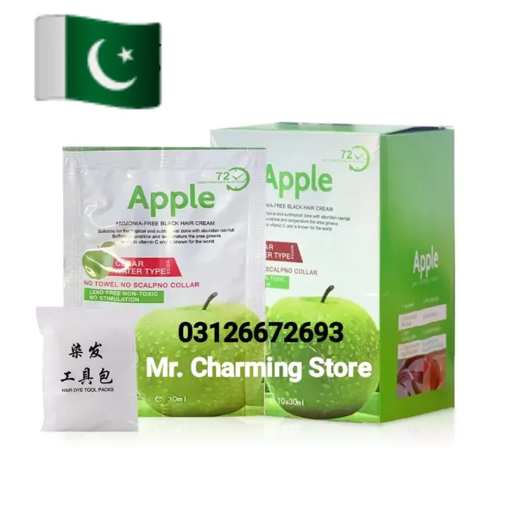 apple%20hair%20color%20shampoo%20sashay%20pack%2010*30ml%20-%20Image%203