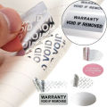 100Pcs Warranty Protection Sticker Security Seal Brittle Paper Tamper Proof Warranty Void Label Stickers Adhesive Label Guanante. 