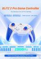 BIGBIG Won Blitz 2 Pro Starburst Wireless Gamepad Carbon Film / TMR Edition for Switch / Pc / ios / Android.