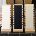 New DIY Creative Bamboo Wooden Necklace Frame Fashion Jewelry Display Frame Bracelet Support Jewelry Display Props Colors. 
