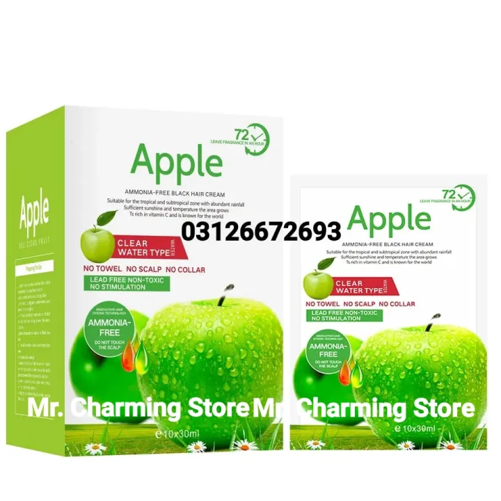 apple%20hair%20color%20shampoo%20sashay%20pack%2010*30ml%20-%20Image%202