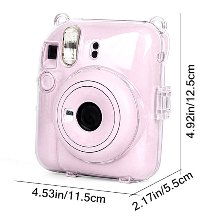 1Pc%20Shiny%20Crystal%20Camera%20Case%20For%20Fujifilm%20Instax%20Mini%2012%20Transparent%20Glitter%20Cover%20Bag%20With%20Strap%2012%20-%20Image%206