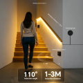 3/5/10M Smart Wireless PIR Motion Sensor Solid Neon COB LED Strip Light DC24V For Stairs Corridor Lighting lightify. 
