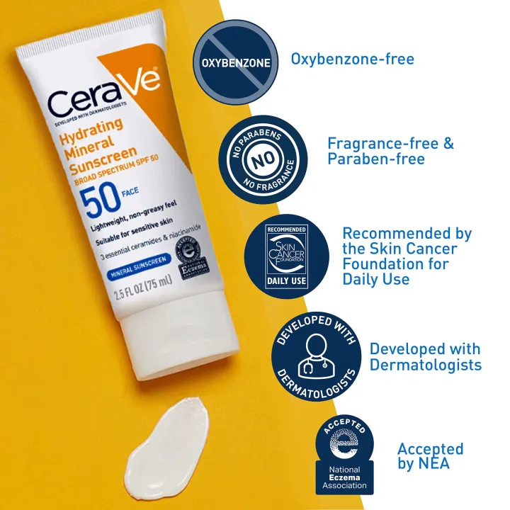 CeraVe%20Hydrating%20Mineral%20Sunscreen%20Broad%20Spectrum%20SPF%2050%20Face%20Lotion%20-%2075ml%20-%20Image%203