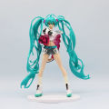 Anime Figure Wedding Dress Action Figures Kawaii Swimsuit Vocaloid PVC Collectible Model Toys Girl .