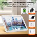 A3 Rechargeable Led Super Bright Light Pad Powered by 3500mAh Lithium Battery for Cricut Weeding Vinyl Tool，Diamond Painting. 
