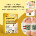Bee Venom Detox Foot Pads | Premium Pads to Feel Better, Sleep Better & Relieve Stress | Organic Foot Patches. 
