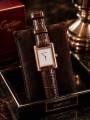 CARTIER TANK
BIG SIZE
BRASS CASE
LEATHER STRAP
FINE QUALITY. 