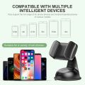 Car Mobile Phone Holder 360 Degree Adjustable Dashboard Phone Stand. 