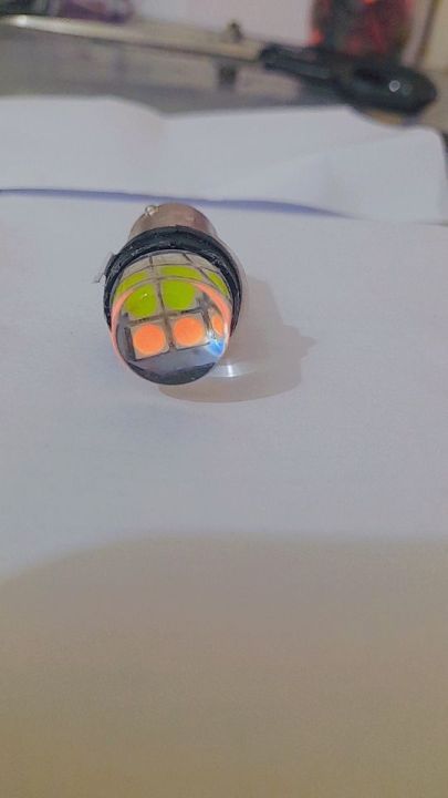 Back Light LED Bulb Flasher multi colour Universal for All bikes multi colour backlight bulb.