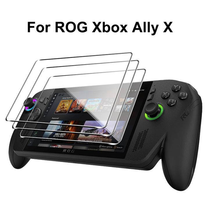 For ROG Xbox Ally X Tempered Glass Screen Protector 9H HD Anti-scratch TPU Case Protective Glass for ROG Xbox Ally Accessories