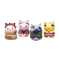 Anime Naruto Figure Toys Cute mini Kakashi Uchiha Itachi Gaara Q Version Action Dolls Pvc Model Edition Desktop Birthday . 