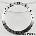NH35 Function Silver 38MM Chronograph Indices Sloping Bezel Insert SUB Diving NH34 GMT Watch Insert Watch Replace Aluminum Bezel. 