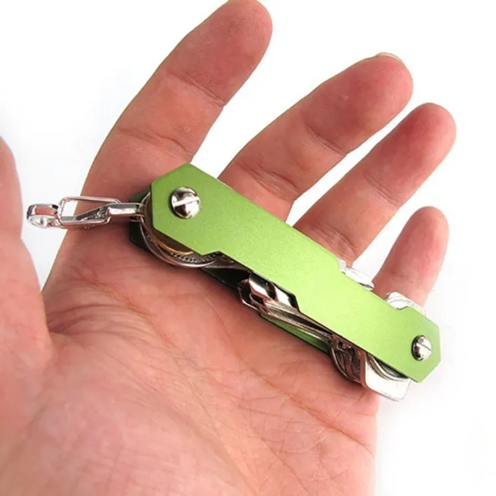 Key%20Holder%20Clip%20Organizer%20Compact%20Keychain%20Key%20Hard%20Aluminum%20Oxide%20Intelligent%20Flexible%20Aerospace%20Case%EF%BC%88Random%20Color%EF%BC%89%20-%20Image%206