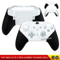 Front Back Housing Shell Faceplate Cover Replacement Repair for Xbox One Elite Series 2 Controller Back Case Cover Accessories. 