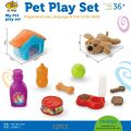 Melissa & Doug Examine and Treat Pet Vet Play Set - Kids Veterinary Play Set, Kids Pet Haircut Play Set, STEAM Toy, Pretend Play. 