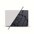 2-Piece Metallic Pattern Laptop Art Decal Case, Laptop Skin Sticker for Universal Netbook Skin, Waterproof and Scratch Resistant.