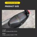 SEAMETAL Motorcycle Seat Cushion Protector Winter Warm Seat Covers Mats Thickened Velvet Seat Pads For Motorbike Electric Bike.