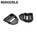 10 Pcs/Pack 20mm 25mm 32mm 38mm Plastic Black Ladder Lock Slider Release Buckles for Backpack Straps Webbing.