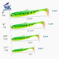 2026 New Soft Bait 5 Size Hoduller Swimbait for Pike Zander Snook Perch Fishing Lures with 3D Eyes JIG Head Rig Soft Lure.