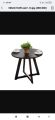 (Si)... Modern Wooden Tea Table | Stylish Round Table for Home & Office | টি টেবিল | Coffee Table for Living Room. 
