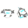 2Pcs H7 LED Headlight Bulb Base Holder Adapter Socket Retainer For BMW/Audi/Bens/VW/Buick/Nissan Headlamp Base H7 HID Adapter.