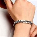Men Bracelet/Stainless steel Bracelet/Best Bracelet/Top Bracelet/Shiny silver Bracelet/Special Bracelet/Bracelet for men/Bracelet for boys. 
