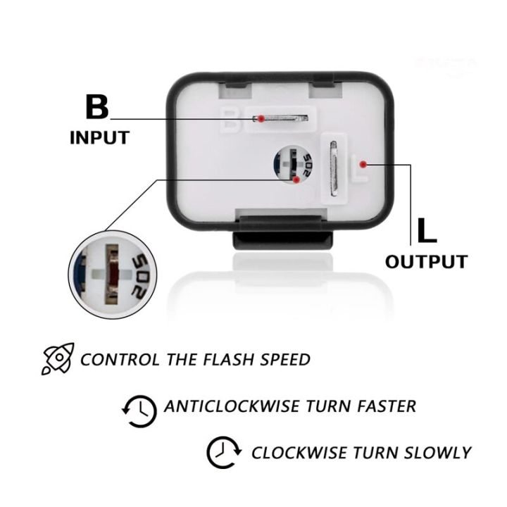 12V%20Speed%20Adjustable%202%20Pin%20LED%20Electronic%20Flasher%20Relay%20for%20Motorcycle%20Turn%20Signal%20Direct%20Replacement%20Universal%20Hazard%20Warn%20-%20Image%204
