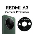 Back camera lens protector for REDMI A3 back Camera lens 3D tempered Glass Protector for Xiaomi Redmi A3 Premium Quality full lens cover for  xiaomi redmi a3. 