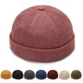 New Four Seasons Hats, Tide Melon Skin Hats, Beanie Landlord Hats, Spring And Autumn Versatile Hip Hop Hats, Round Hats, Casual. 