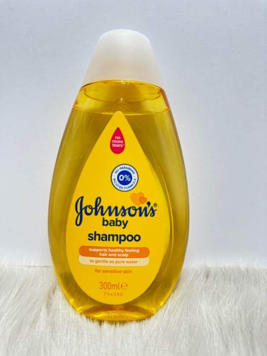 Johnson's Baby Shampoo bottle contains 300ml