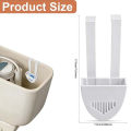 Toilet Solid Dispenser Tank Replacement Part, Plastic Material, Contemporary Design, No Electricity Required, Extended Cleaning.