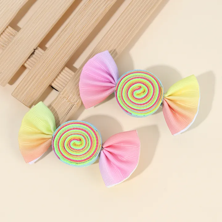 2Pcs%20Candy%20Bow%20Hair%20Clips%20Sweet%20Strawberry%20Heart%20Print%20Hairpins%20Rainbow%20Barrette%20For%20Girls%20Kids%20Children%20Headwear%20Accessories%20-%20Image%207