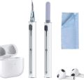 7in1 Electronic Cleaning Kit for Keyboard Airpods Cleaner Pen MacBook IPad IPhone Screen Dust Brush Soft Cloth Spray Bottle Set.