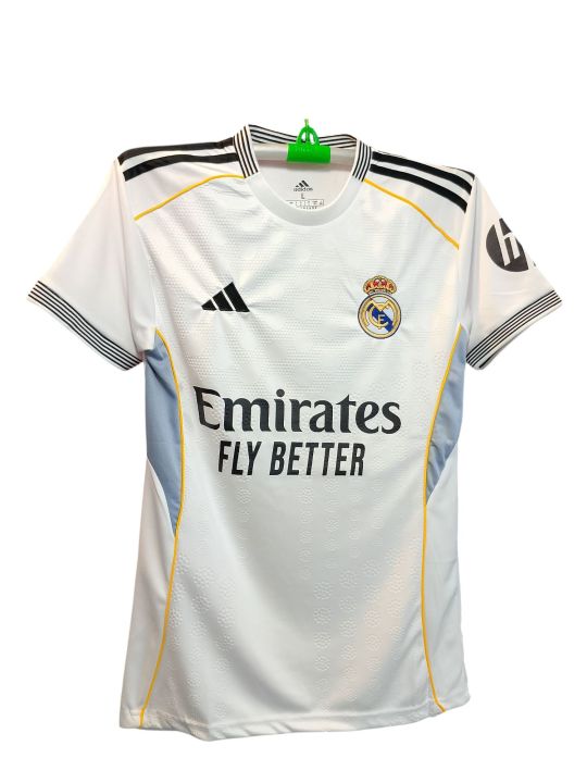 REAL MADRID HOME JERSEY 2025/26 short sleeve Thai Premium
