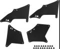 Front Fender Splash Guards Mud Flaps Leather Liners for Toyota Land Cruiser Prado 2003-2017 and 4 Runner 2003-2017.