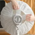 1pc Electric Fan Dust Cover Waterproof Dustproof Fan Cover Waterproof Dustproof Round Fan Cover Electric Fan Dust Bag Cover Bag. 