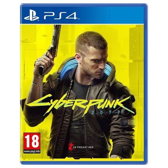 Cyberpunk PS4 PlayStation 4 DVD disk used game for PlayStation 4 ...