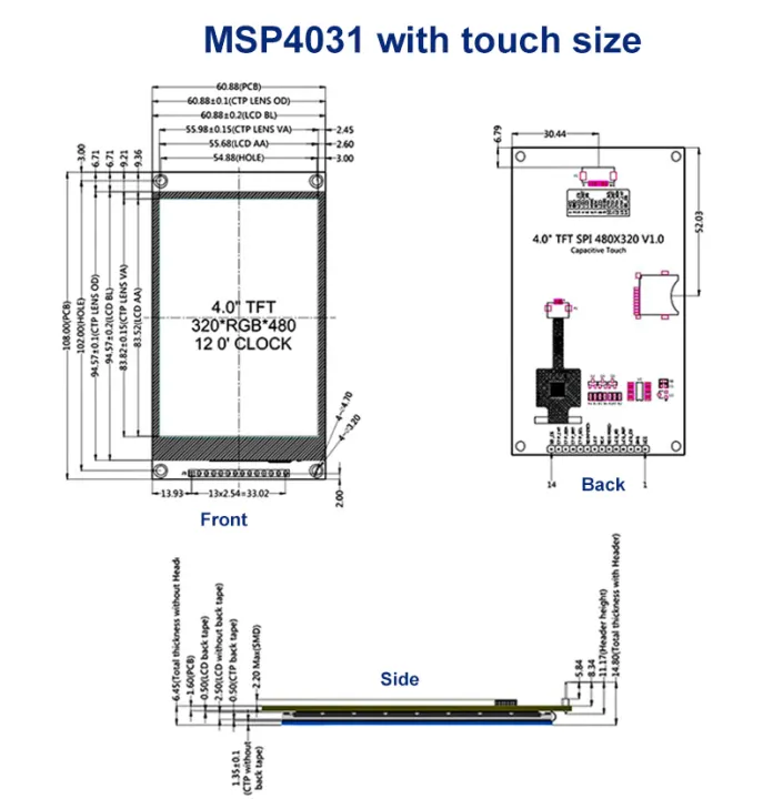 4.0%20Inch%20320X480%20SPI%20TFT%20LCD%20Module%20ESP32%20Display%20ST7796%20TN%20Capacitive%20Touch%20LCD%20Screen%20for%20Arduino/Mega2560/C51/STM32//ESP32%20-%20Image%205