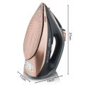 Electric pressing iron steam hand clothing ironing  machine  steam iron with anti drip and water tang for  home. 