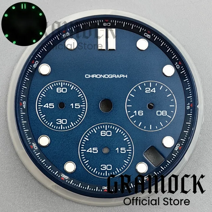 GRAMOCK%2031mm%20Watch%20Modified%20Accessories%20VK63%20Quartz%20Watch%20Dial%204%20Hour's%20Date%20Window%20Luminous%20For%20VK63%20VK64%20Chronograph%20Movement%20-%20Image%207