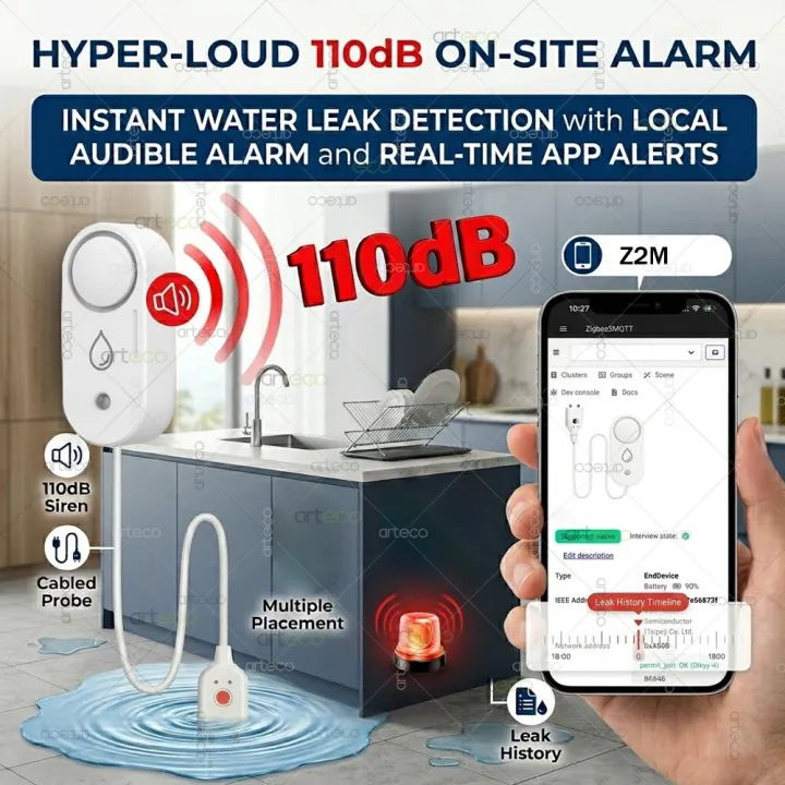 Zigbee%20Water%20Leak%20Detector%20Smart%20Home%20Flood%20Leakage%20Sensor%20Overflow%20Security%20110dB%20Sound%20Alarm%20Alerts%20For%20Tuya%20Smart%20Life%20Z2MQTT%20-%20Image%203