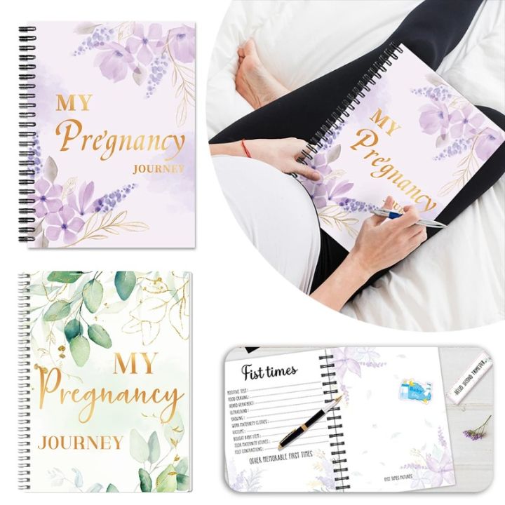 Pregnacy%20Journey%20Memory%20Books%2040%20Weeks%20Pregnancy%20Journal%20The%20Baby%20Keepsake%20Books%20Planner%20Present%20For%20New%20Parent%20-%20Image%202