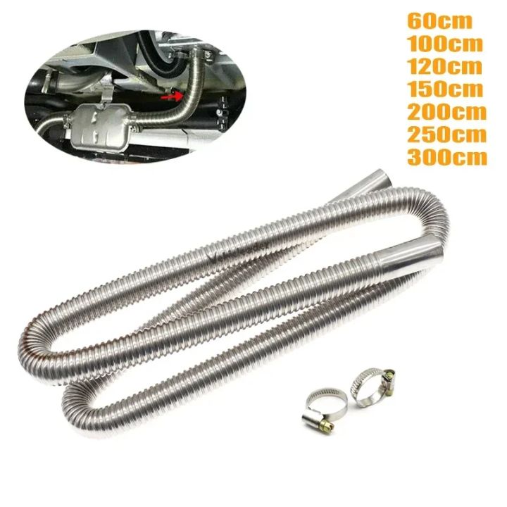 Exhaust Pipe Tube Elbow Connector Set 25mm 26mm for Diesel Heater Car Camper Caravan Truck Automotive Exhaust Parts
