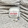 Creative Evian Mineral Water Design Airpods Case Compatible with Airpods 1/2/3 pro 2 Portable Audio Headphone Protective Cover. 