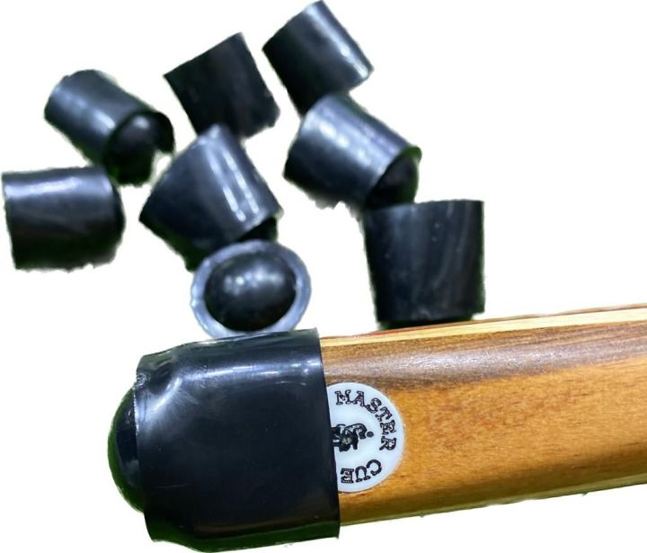 pak off( 2)Rubber Cover Billiard Cue Stick Protection Cap Rubber Protective pool cue Butyt