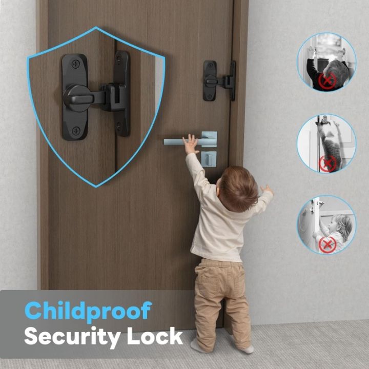 90/180%20Degree%20Barn%20Door%20Lock%20Sliding%20Door%20Latch%20Solid%20Buckle%20Cam%20Cylinder%20Locks%20Anti-theft%20Buckle%20Door%20Bolt%20Flip%20Gate%20Hardware%20-%20Image%204