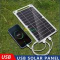 Wholesale Solar Panel USB Waterproof Outdoor Hiking Camping Portable Battery Mobile Phone Charging Bank Charging Panel.