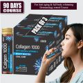 Collagen 1000 Beauty Booster Biotin With Vitamin C & E - Best Anti-aging Beauty Booster - Best Collagen for Full Body Whitening & Skin Tightening - Collagen Booster Elasticity Supplement - (Pack of 3). 